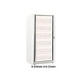 Datum Filing Systems Rotary File Cabinet Components, Base Adder Unit, Legal, 3-High, Bone White XSLG-A3E-T15
